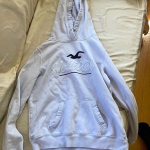 hollister blue hoodie